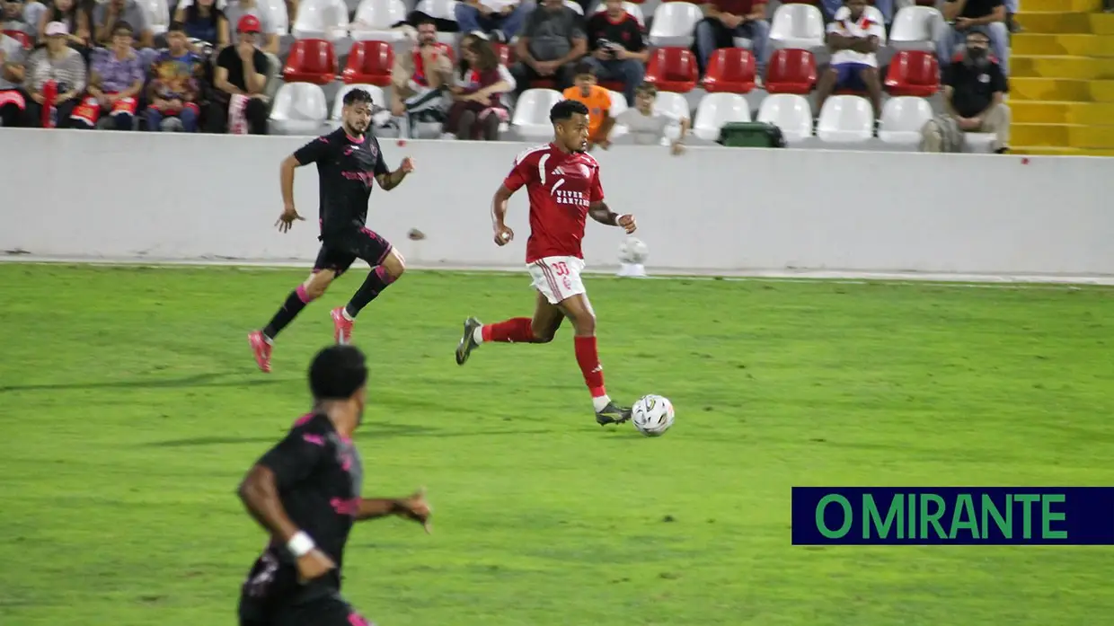 União de Santarém esteve a um passo de causar surpresa na Taça de Portugal