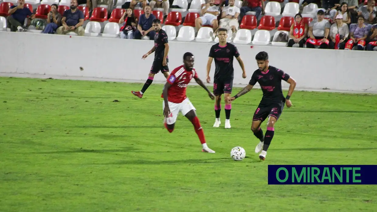 União de Santarém esteve a um passo de causar surpresa na Taça de Portugal