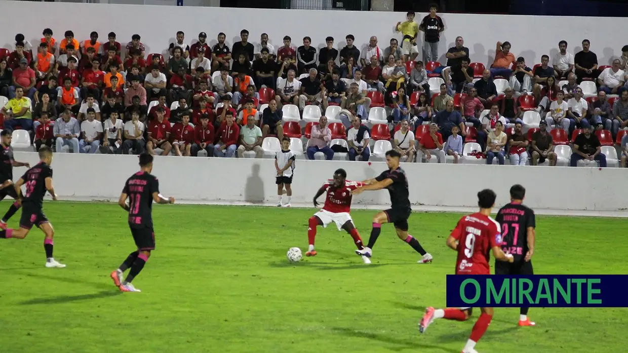 União de Santarém esteve a um passo de causar surpresa na Taça de Portugal