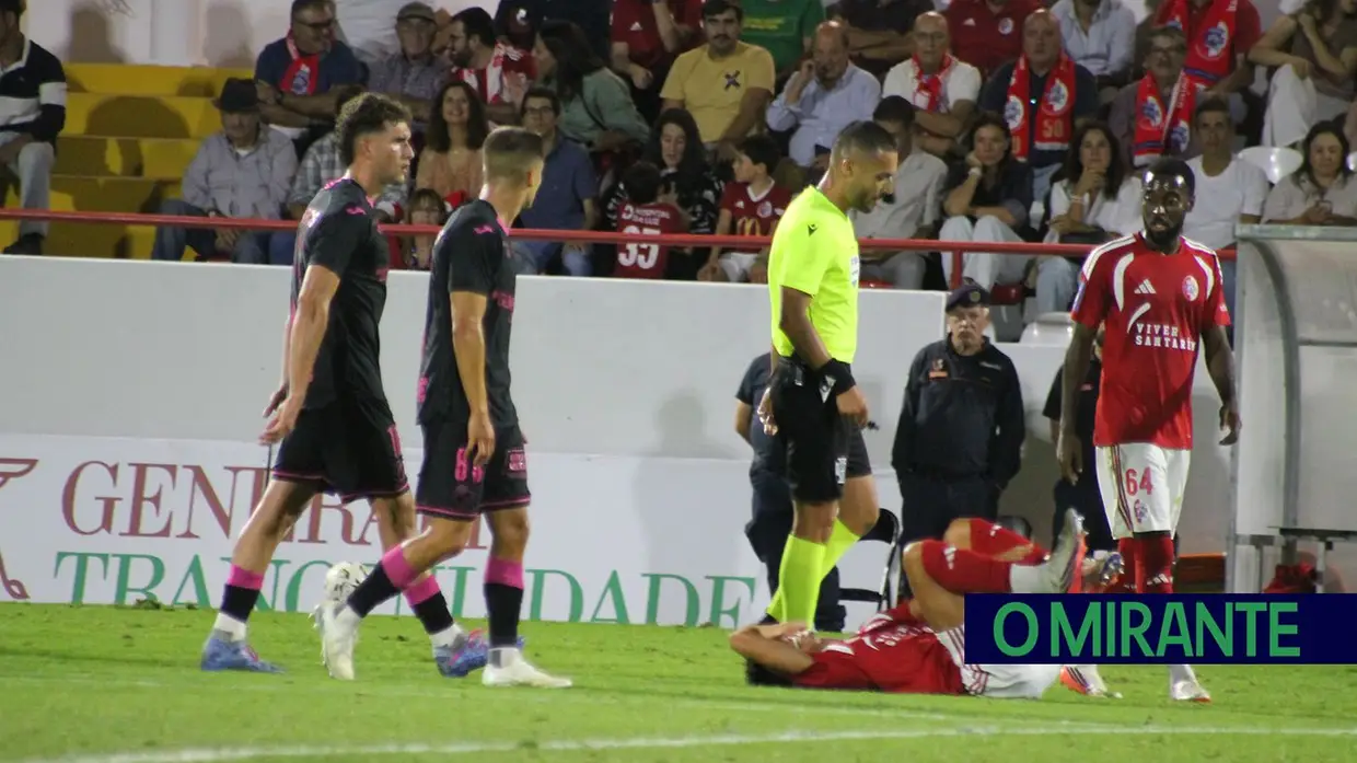 União de Santarém esteve a um passo de causar surpresa na Taça de Portugal
