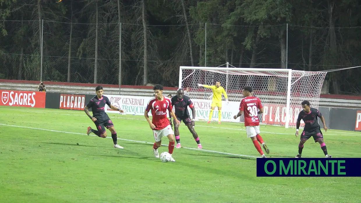 União de Santarém esteve a um passo de causar surpresa na Taça de Portugal