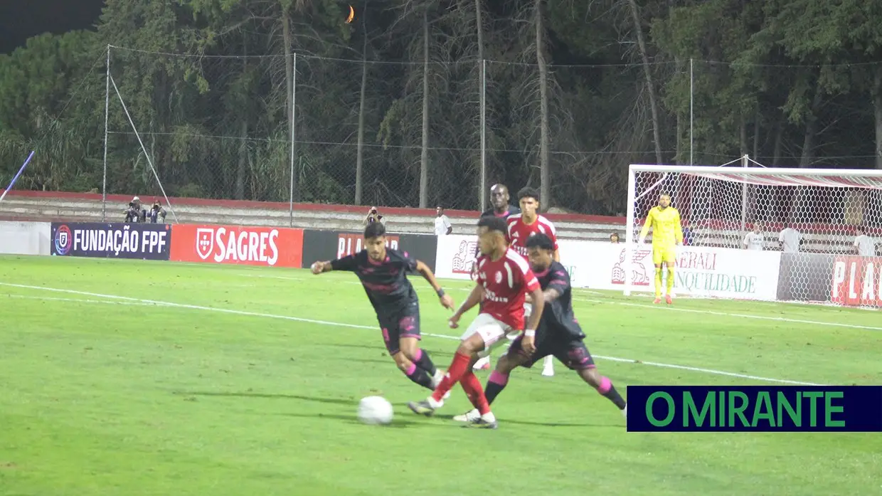 União de Santarém esteve a um passo de causar surpresa na Taça de Portugal