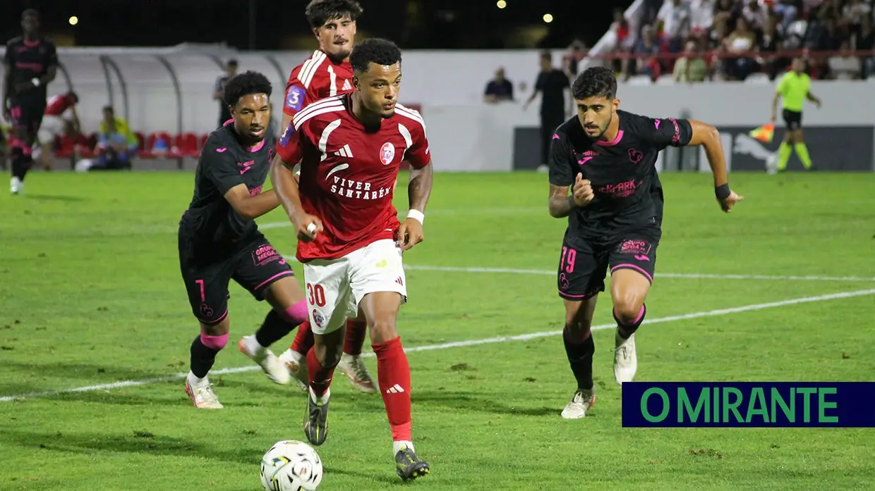 União de Santarém esteve a um passo de causar surpresa na Taça de Portugal