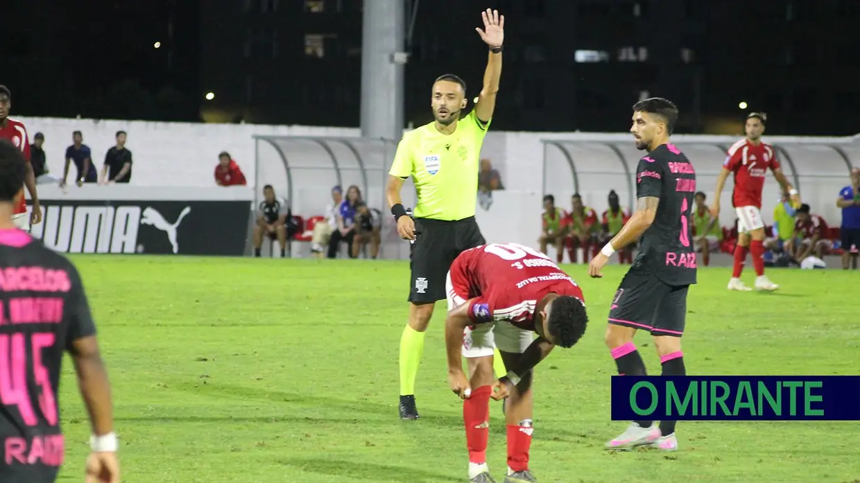União de Santarém esteve a um passo de causar surpresa na Taça de Portugal