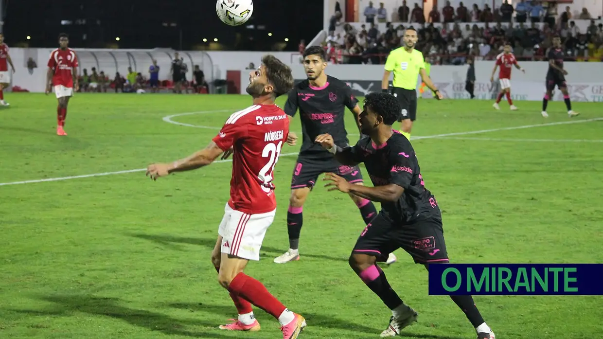 União de Santarém esteve a um passo de causar surpresa na Taça de Portugal