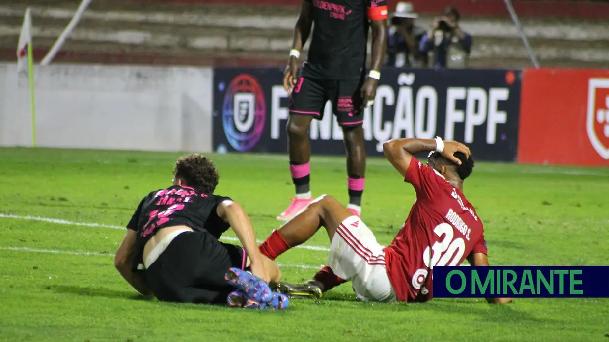 União de Santarém esteve a um passo de causar surpresa na Taça de Portugal