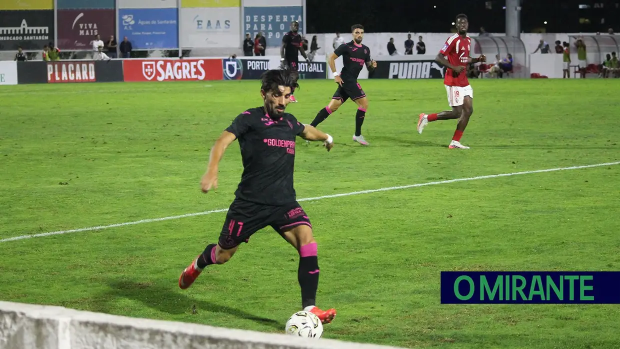 União de Santarém esteve a um passo de causar surpresa na Taça de Portugal