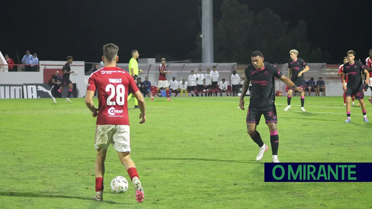 União de Santarém esteve a um passo de causar surpresa na Taça de Portugal
