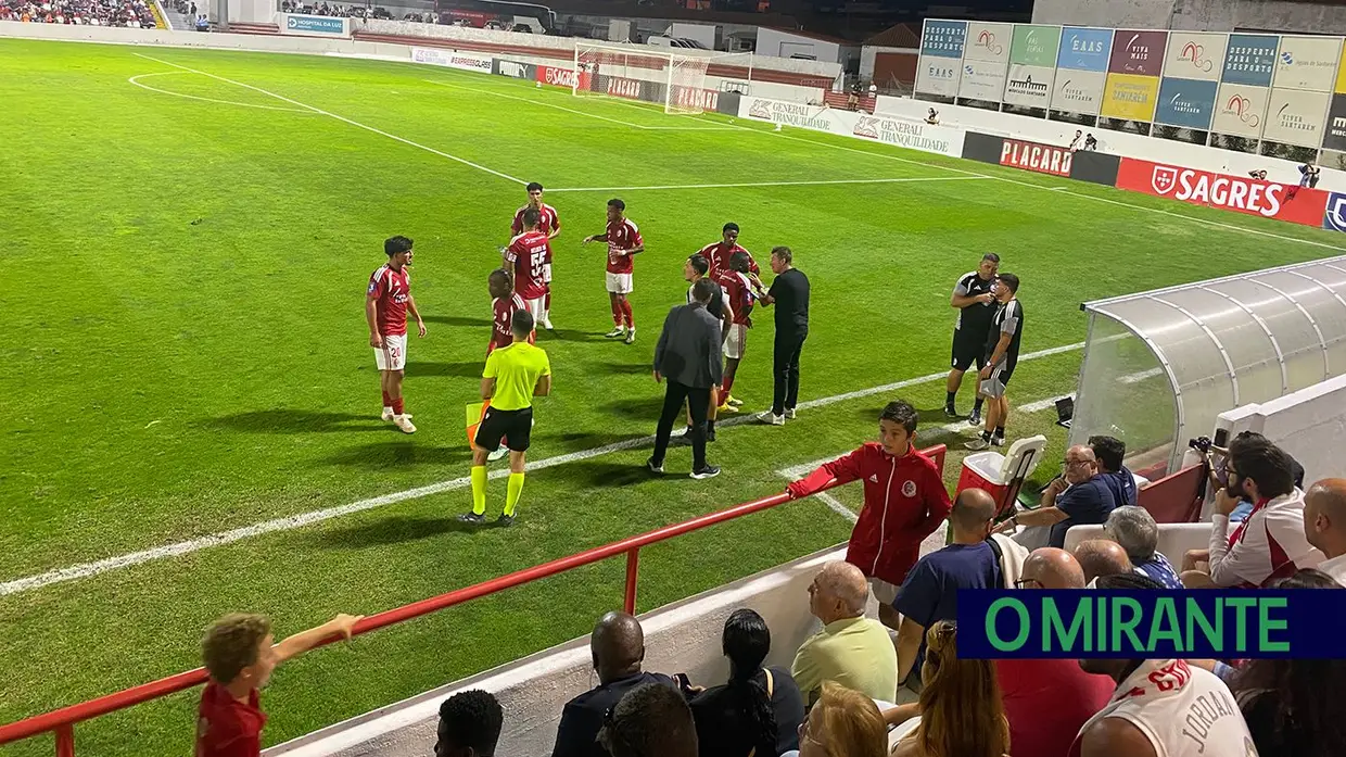 União de Santarém esteve a um passo de causar surpresa na Taça de Portugal