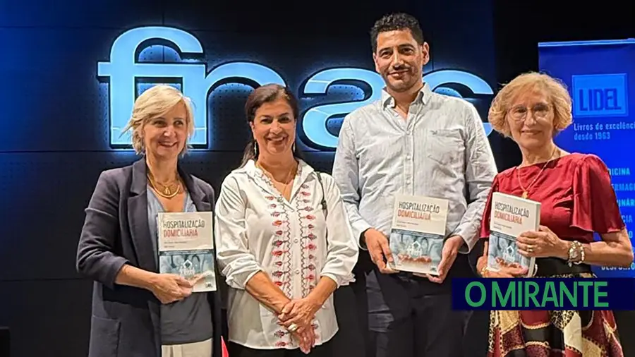 Profissionais de saúde de Santarém participam em livro pioneiro sobre hospitalização domiciliária