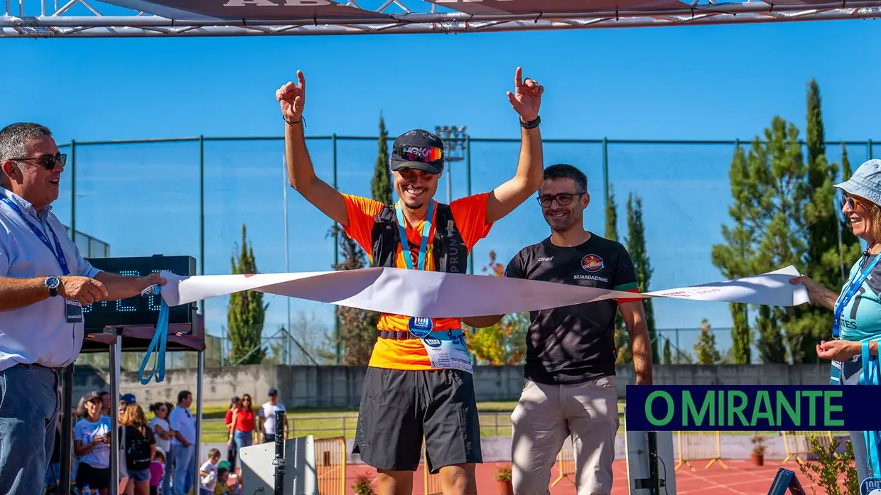 Ricardo Sousa e Luísa Freitas vencem os 100 quilómetros do Trail Abrantes