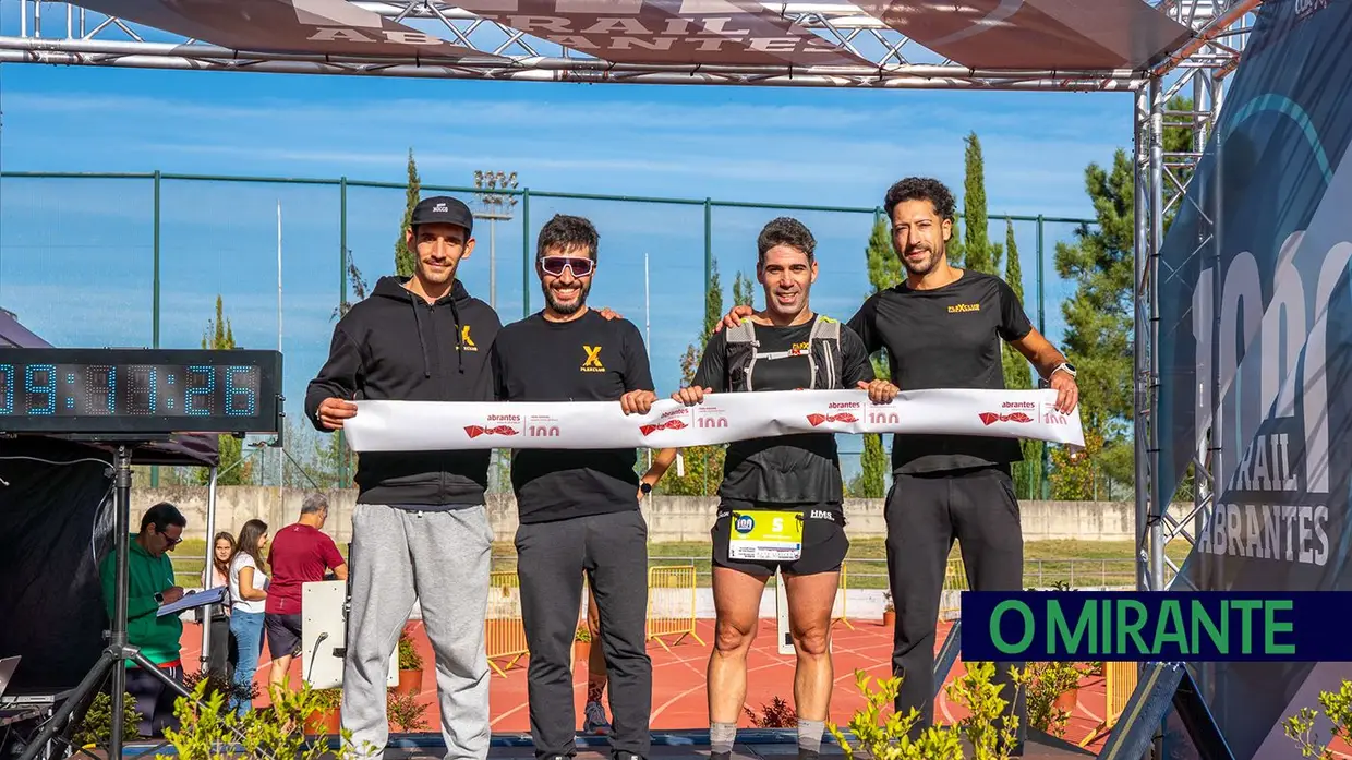Ricardo Sousa e Luísa Freitas vencem os 100 quilómetros do Trail Abrantes