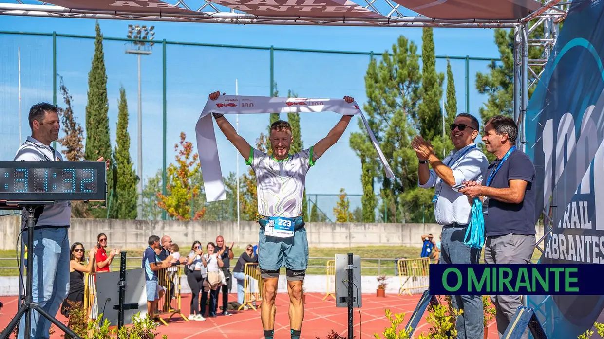 Ricardo Sousa e Luísa Freitas vencem os 100 quilómetros do Trail Abrantes