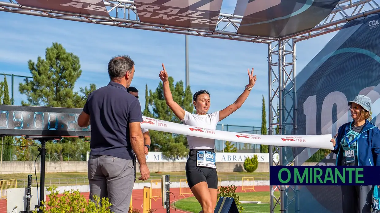 Ricardo Sousa e Luísa Freitas vencem os 100 quilómetros do Trail Abrantes