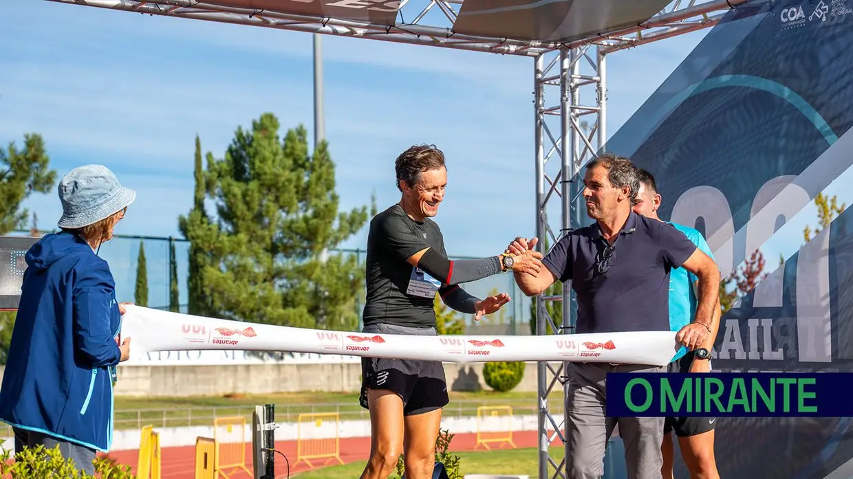 Ricardo Sousa e Luísa Freitas vencem os 100 quilómetros do Trail Abrantes