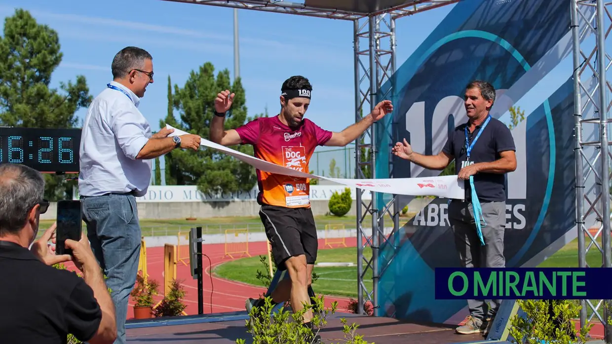 Ricardo Sousa e Luísa Freitas vencem os 100 quilómetros do Trail Abrantes