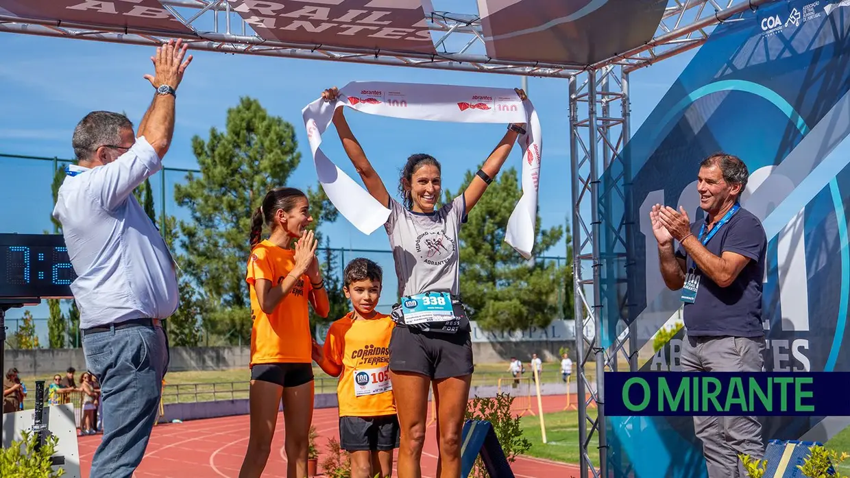 Ricardo Sousa e Luísa Freitas vencem os 100 quilómetros do Trail Abrantes
