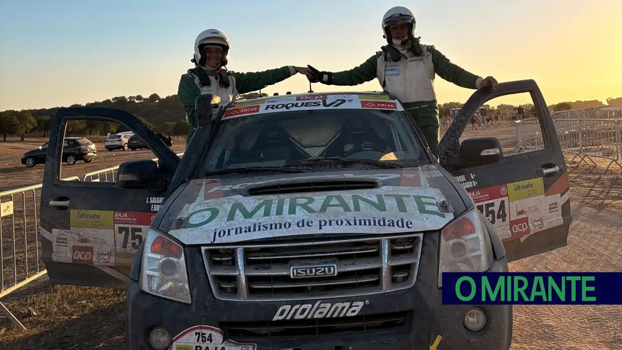 Frederico Roque e Joana Emídio vice-campeões da Baja de Portalegre 500 na categoria T2
