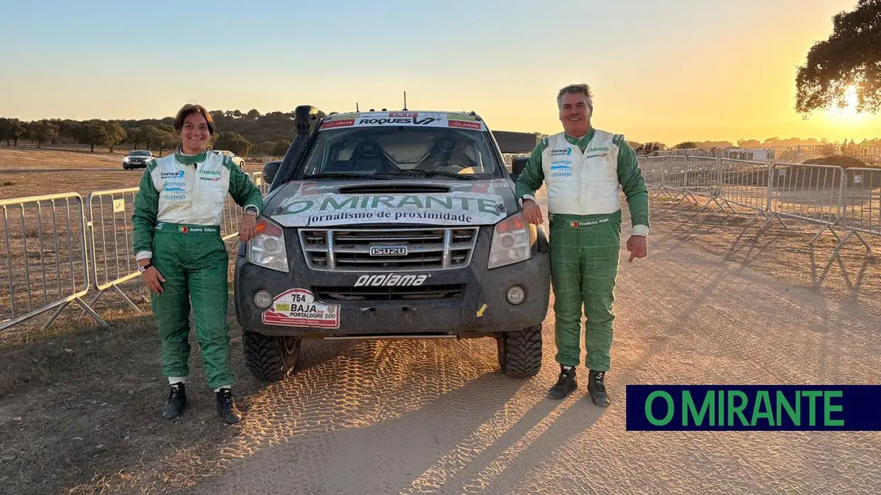 Frederico Roque e Joana Emídio vice-campeões da Baja de Portalegre 500 na categoria T2