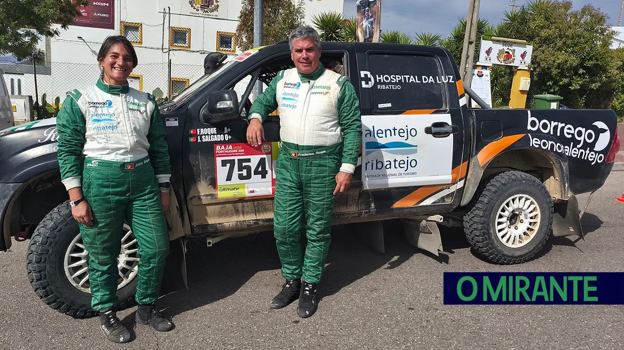 Frederico Roque e Joana Emídio vice-campeões da Baja de Portalegre 500 na categoria T2