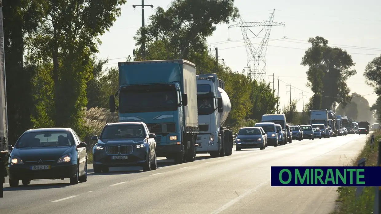 Obras na Ponte de VFX transformam Recta do Cabo num pesadelo para automobilistas