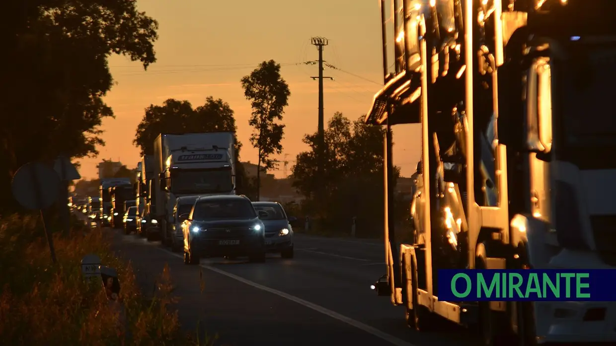 Obras na Ponte de VFX transformam Recta do Cabo num pesadelo para automobilistas