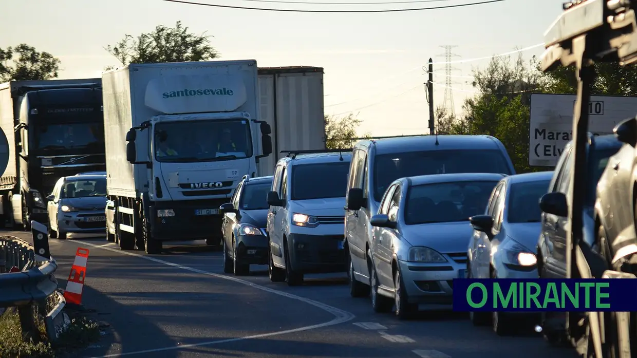 Obras na Ponte de VFX transformam Recta do Cabo num pesadelo para automobilistas