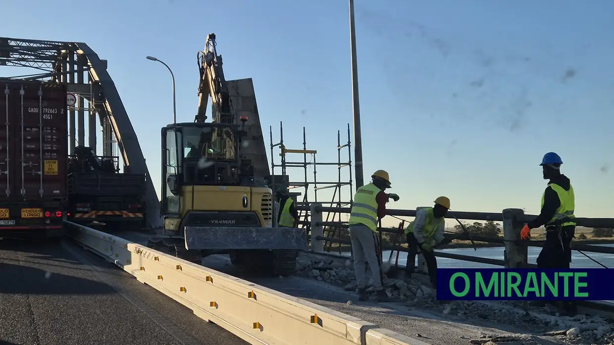 Obras na Ponte de VFX transformam Recta do Cabo num pesadelo para automobilistas