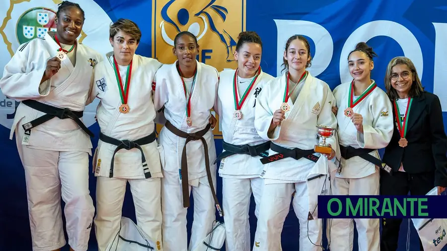 Lusodescendentes levam clube de Torres Novas ao pódio nacional de judo