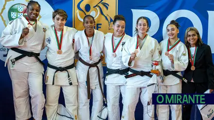 Lusodescendentes levam clube de Torres Novas ao pódio nacional de judo