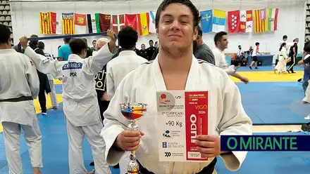 Pedro Sardinha conquista 2º lugar na Supercopa de Espanha em Judo