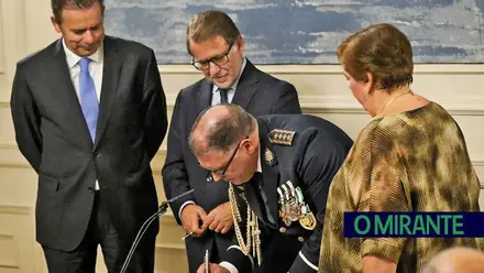 Novo director nacional da PSP viveu em Tomar e trabalhou em Abrantes e Torres Novas