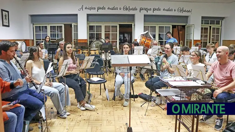 Sociedade Musical Mindense celebra 111 anos com concerto de banda filarmónica e guitarra