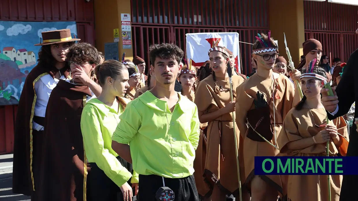 Desfile do Caloiro regressou às ruas de Santarém