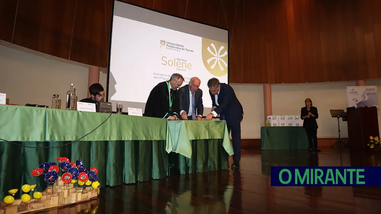 Universidade Politécnica de Tomar assinala Dia da Instituição com nova parceria e homenagem a colaboradores