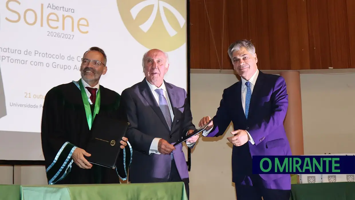 Universidade Politécnica de Tomar assinala Dia da Instituição com nova parceria e homenagem a colaboradores
