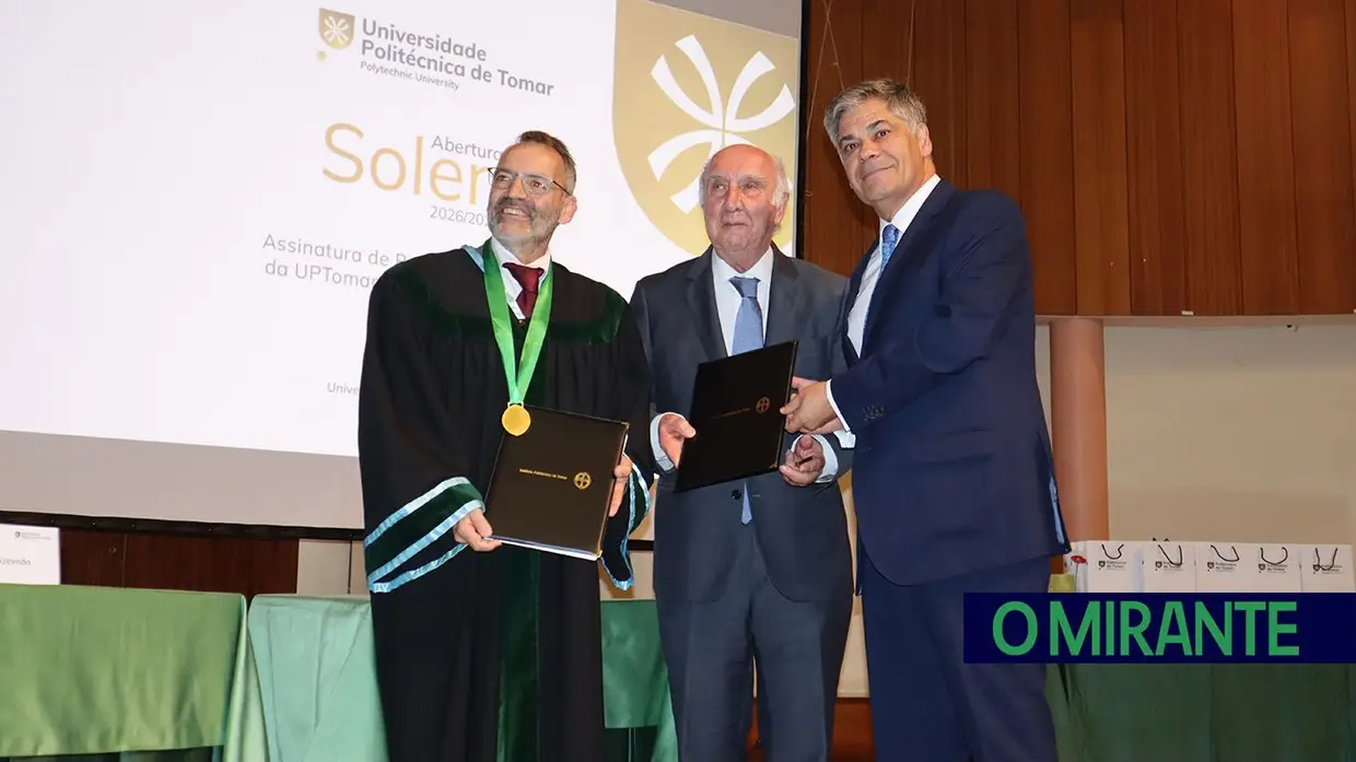 Universidade Politécnica de Tomar assinala Dia da Instituição com nova parceria e homenagem a colaboradores