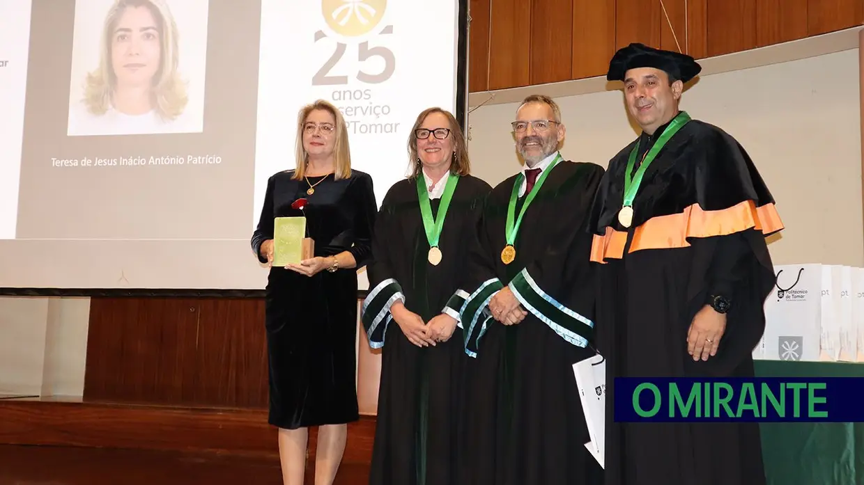 Universidade Politécnica de Tomar assinala Dia da Instituição com nova parceria e homenagem a colaboradores