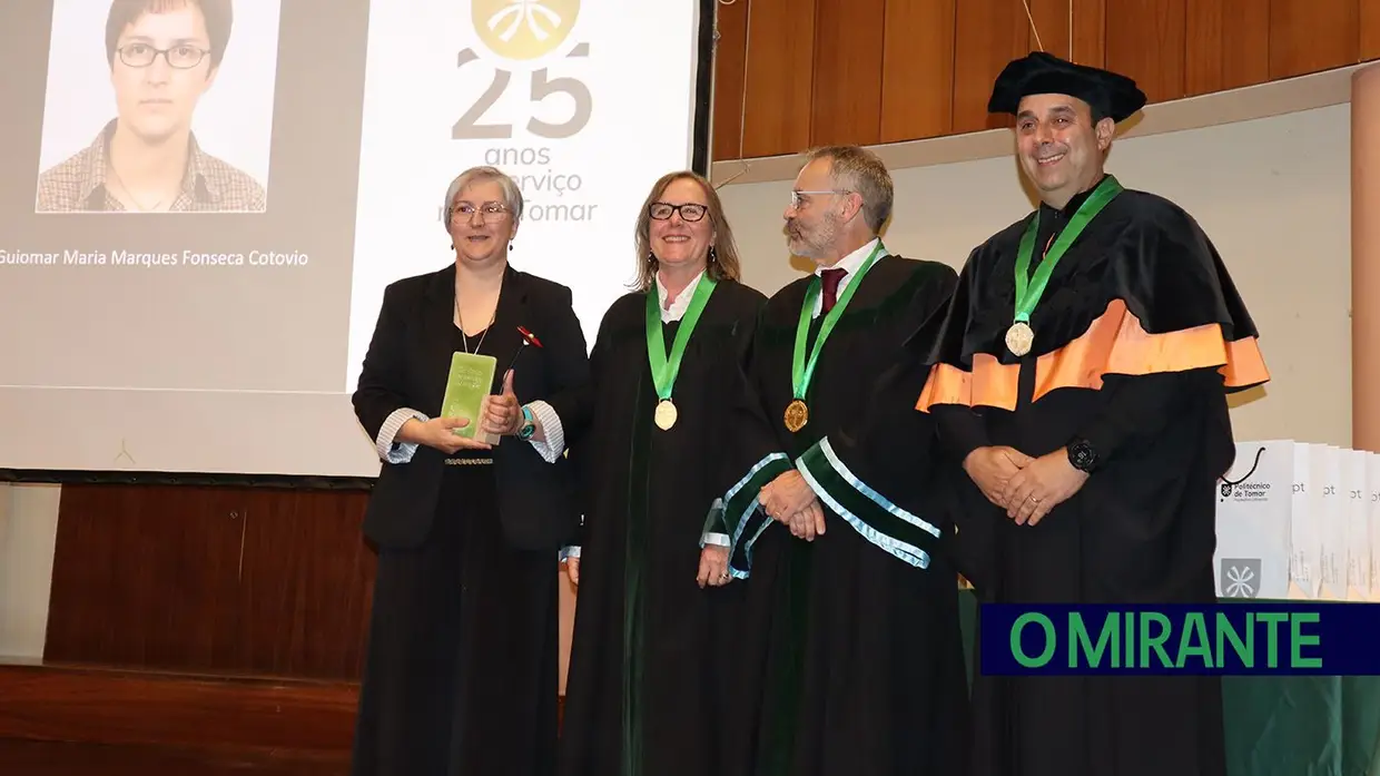 Universidade Politécnica de Tomar assinala Dia da Instituição com nova parceria e homenagem a colaboradores