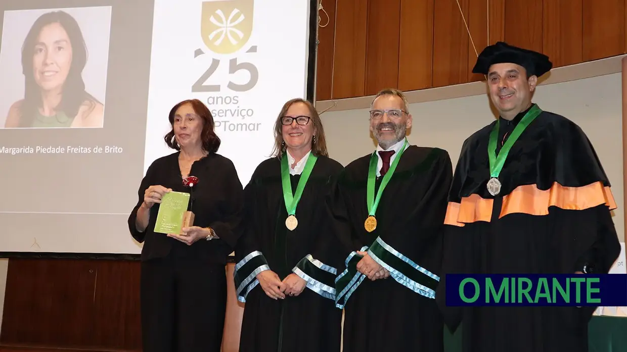 Universidade Politécnica de Tomar assinala Dia da Instituição com nova parceria e homenagem a colaboradores