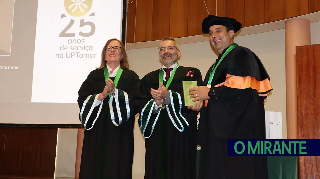 Universidade Politécnica de Tomar assinala Dia da Instituição com nova parceria e homenagem a colaboradores