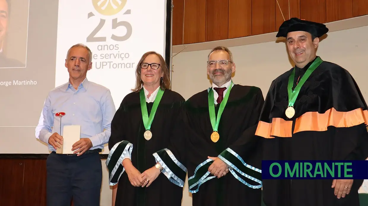 Universidade Politécnica de Tomar assinala Dia da Instituição com nova parceria e homenagem a colaboradores