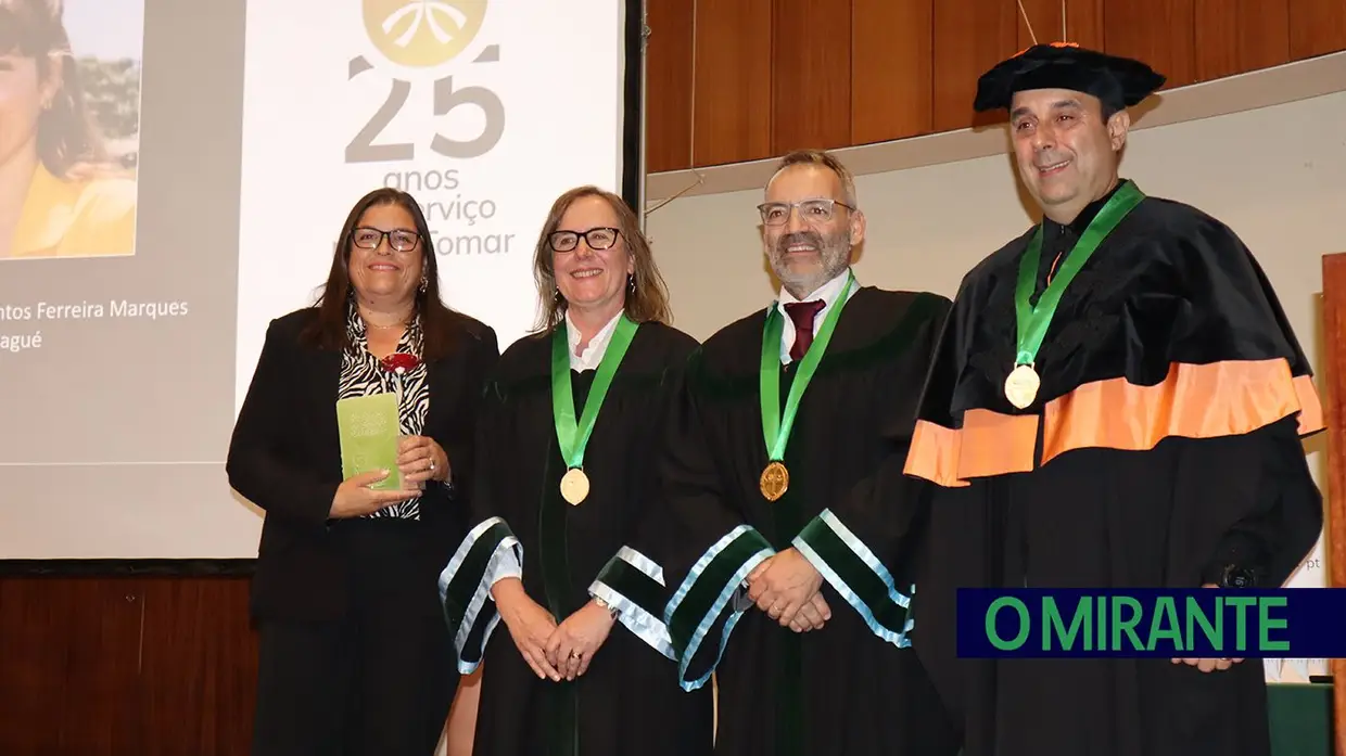 Universidade Politécnica de Tomar assinala Dia da Instituição com nova parceria e homenagem a colaboradores