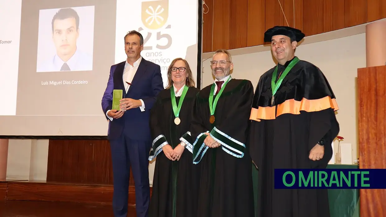 Universidade Politécnica de Tomar assinala Dia da Instituição com nova parceria e homenagem a colaboradores
