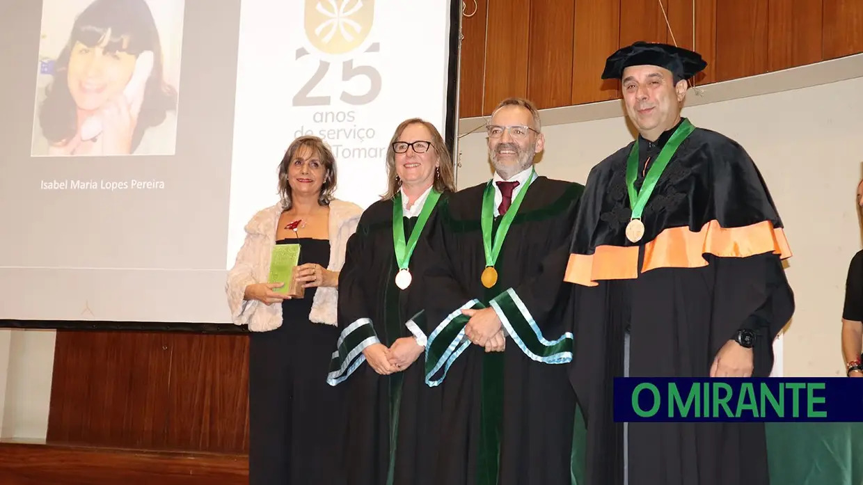 Universidade Politécnica de Tomar assinala Dia da Instituição com nova parceria e homenagem a colaboradores