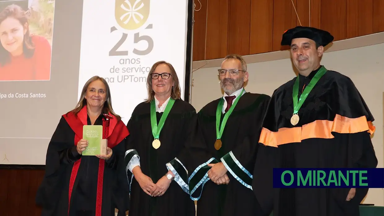 Universidade Politécnica de Tomar assinala Dia da Instituição com nova parceria e homenagem a colaboradores