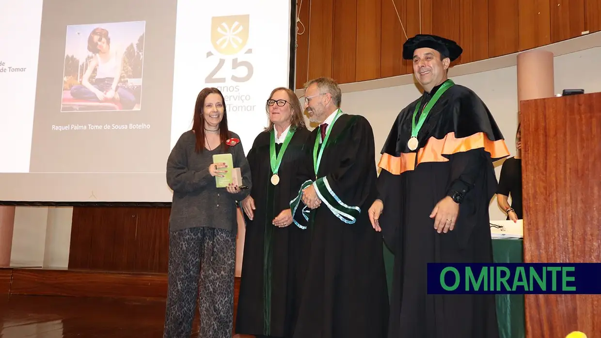 Universidade Politécnica de Tomar assinala Dia da Instituição com nova parceria e homenagem a colaboradores
