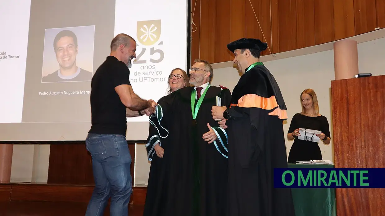 Universidade Politécnica de Tomar assinala Dia da Instituição com nova parceria e homenagem a colaboradores