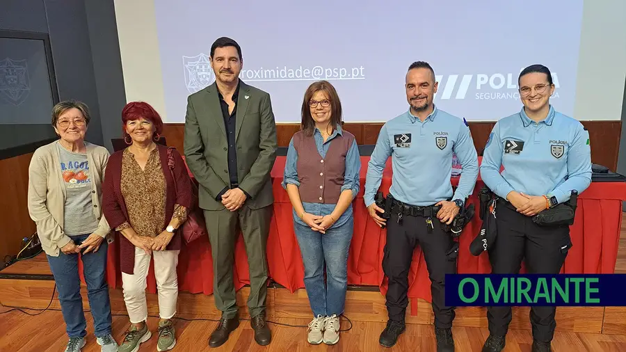 PSP sensibiliza população para violência doméstica e maus-tratos a idosos