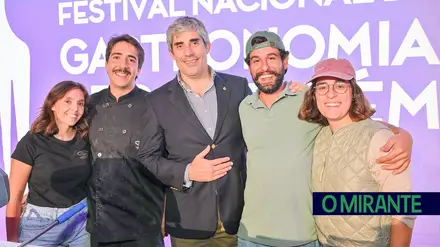 Cartaxo promoveu produtos locais no Festival Nacional de Gastronomia